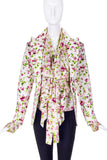 Faith Connection Floral Blazer and Ruffle Blouse - BOUTIQUE PURCHASE PRICE