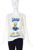 Dolce & Gabbana Donald Duck Tank Top FW2004 & Faux Fur Oscar the Grouch Coat