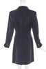Vivienne Westwood Gray Wool Equestrian Coat with Black Velvet Inlay - BOUTIQUE PURCHASE PRICE