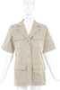 Saint Laurent Rive Gauche Safari Jacket Circa 1960's