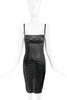 Dolce Gabbana D&G Black Stretch Body Con Iconic Monica Bellucci Dress