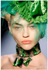 Christian Dior by John Galliano Emerald Green Sensation "Silke" Necklace Fall 2007