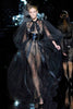 Dolce & Gabbana Black Knit and Tulle Cardigan SS2007