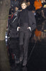 Dolce & Gabbana Black Super High Waisted Slim Cut Pants Fall 2003