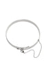 Eddie Borgo Silver Safety Chain Choker Necklace
