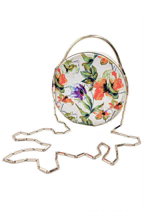 Eddie Borgo Chet Minaudière Floral Handbag