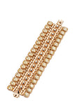 Eddie Borgo Rose Gold and Citrine Gemstone Estate Cuff Bracelet