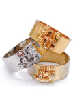 Eddie Borgo Silver Hook and Latch Cuff Bracelet