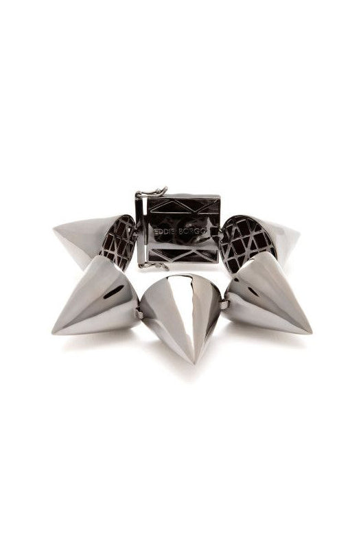 Eddie Borgo Silver Extra-Large Oversized Cone Bracelet