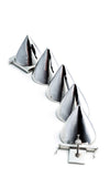 Eddie Borgo Silver Extra-Large Oversized Cone Bracelet