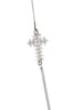 Eddie Borgo Gold and Silver Cross Spike Necklace Set