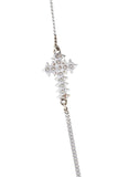 Eddie Borgo Gold and Silver Cross Spike Necklace Set