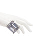 Armen Ra Silver XL CZ Emerald Cut Solitaire Power Ring