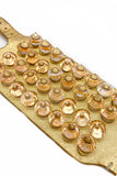 Erik Halley Gold & Crystal Stud Bracelet Cuff Bracelet from the Diesel Black and Gold SS2007