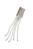 Fausto Puglisi Crystal Rockstar Fringe Massive Cuff Bracelet Choker
