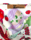 John Galliano Cherry Printed Silk Dress FW2003 SOLD