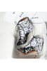 Givenchy Black and White Lace Peep-Toe Heeled Boot Shoes Size 11
