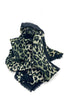 Vintage Leopard Print Scarves - Military Green, Brown and Blue&Gray&Black
