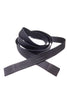 Gucci Black Leather "Karate Kid" Style Wrap Belt
