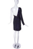 Gucci Patent Leather Asymmetric One Sleeve Black Dress from Fall / Winter 2009