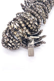 Balenciaga Spiked Half Moon Crystal Choker Necklace Runway Fall 2008 by Nicolas Ghesquière