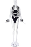 Vintage Custom Created 1960's Inspired "Space Age" Statement Jewelry