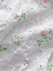 Vintage White Eyelet Lace Liberty Floral Print David Hamilton Dress