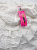 Betsey Johnson Vintage White Eyelet Lace Ruffle Tiered 'Like a Virgin' 'Pretty Baby' Mini Dress