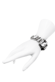 Alexandre Vauthier Silver Chunky Crystal Bracelet