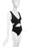 Vintage Black Cut Out Bathing Suit