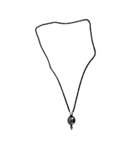 Mawi Gunmetal Ball Spike Necklace