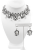 Oscar De La Renta Pearl and Pavé Crystal Necklace