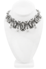 Oscar De La Renta Pearl and Pavé Crystal Necklace