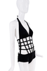Jean Paul Gaultier Black Cut Out Bodysuit Swimsuit