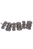 Vintage Silver Medieval Chrome Hearts Style Bracelet