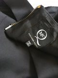 Alexander McQueen McQ Black Satin Bustier Top