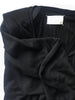 Maison Martin Margiela Pointed Shoulder Black V Neck Sweater Dress