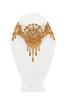 Christian Dior x Galliano Gold Pavé Crystal Embellished Choker Necklace SS1999
