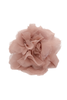 Vintage Pink Chiffon Fabric Handmade Flower Broach Accessory