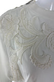 Givenchy White Cotton Sweat Shirt with Lace Appliqués -  BOUTIQUE PURCHASE PRICE