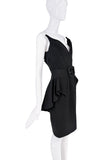 Thierry Mugler Black Vampire Peplum Belt Bustier Corset Dress
