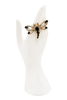 Roberto Cavalli Gold Black Gemstone Pavé Crystal Dragonfly Ring