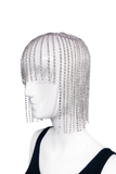 Custom Crystal Fringe Headpiece