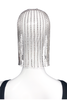 Custom Crystal Fringe Headpiece