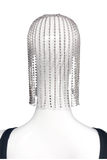 Custom Crystal Fringe Headpiece