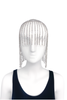 Custom Crystal Fringe Headpiece