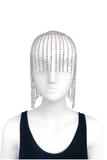 Custom Crystal Fringe Headpiece