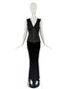 Jean Paul Gaultier X La Perla Black Lace Sheer Embellished Waist Corset