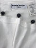Sonia Rykiel White Cotton Tank Top with Black Glass Beads - BOUTIQUE PURCHASE PRICE