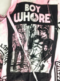 "Eat Lipstick" Punk Deconstructed "Boy Whore" T-shirt